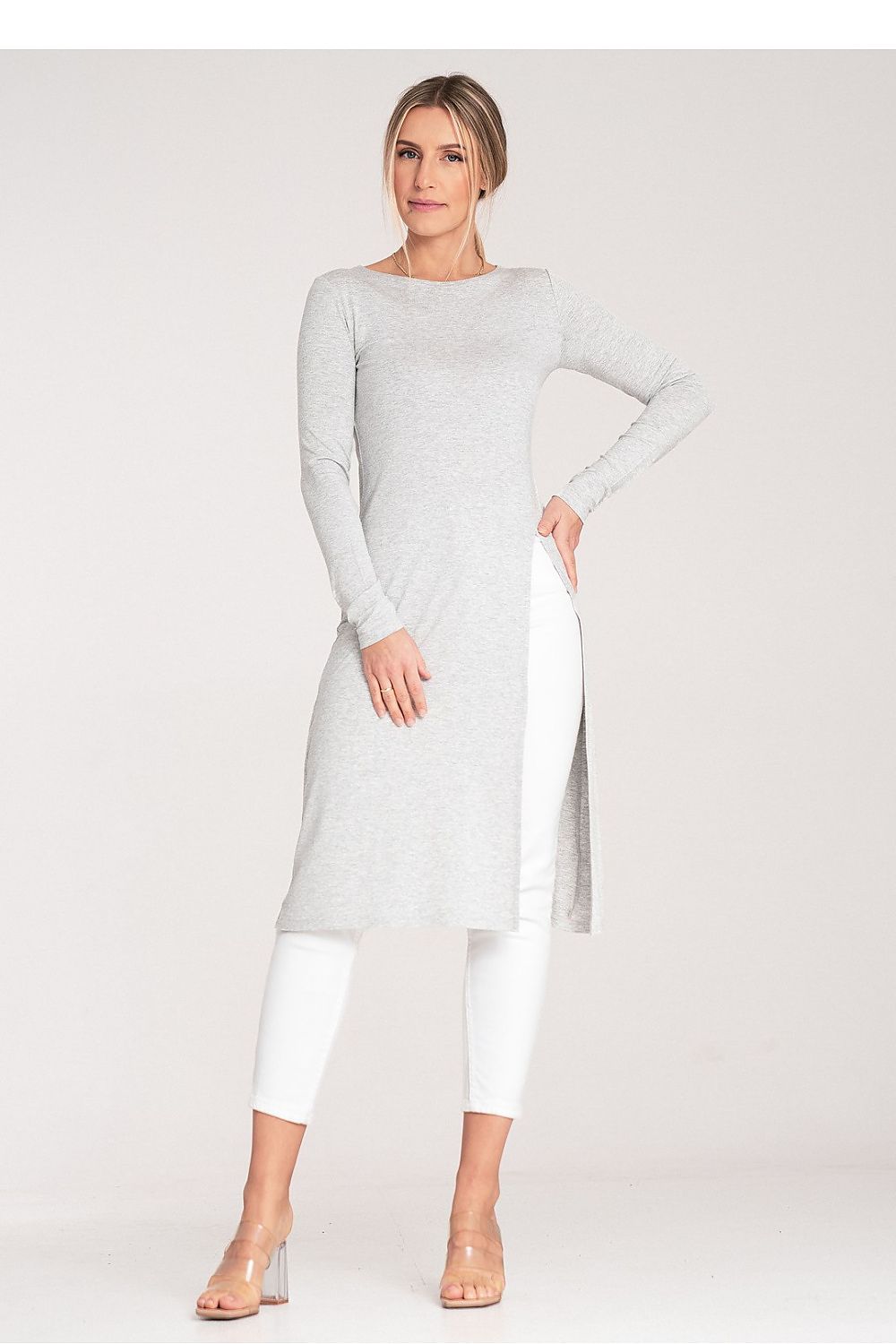   Tunika Model M1075 Grey - Figl 