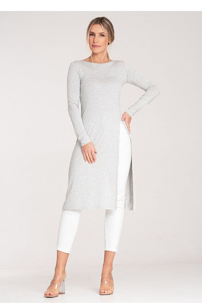   Tunika Model M1075 Grey - Figl 
