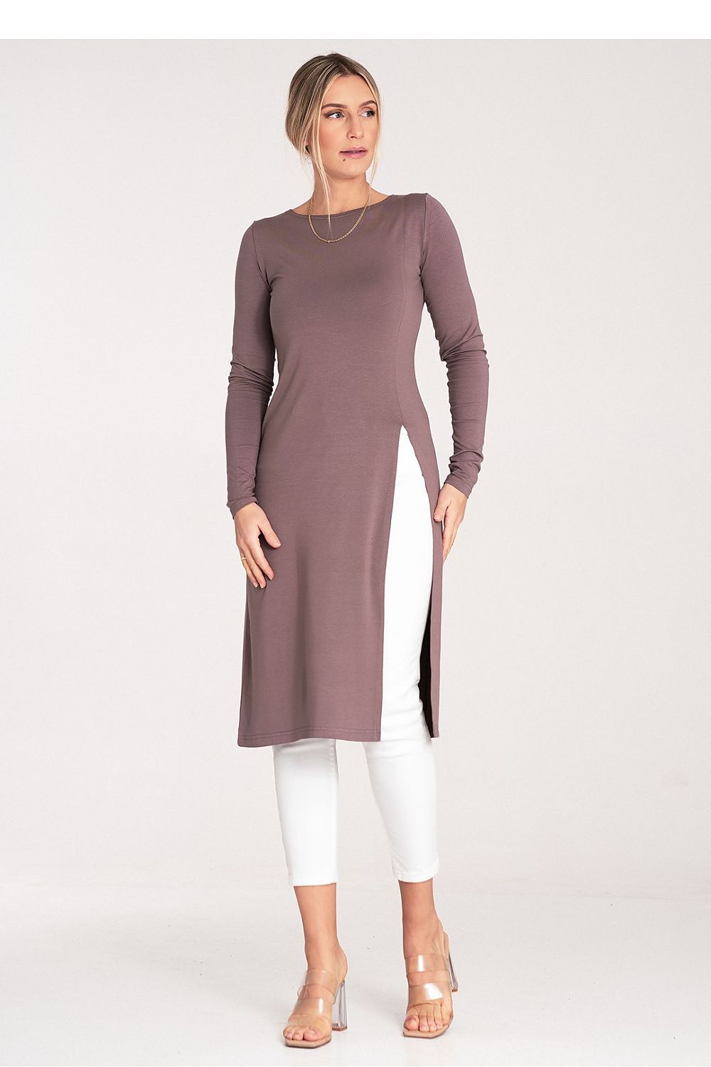   Tunika Model M1075 Brown - Figl 