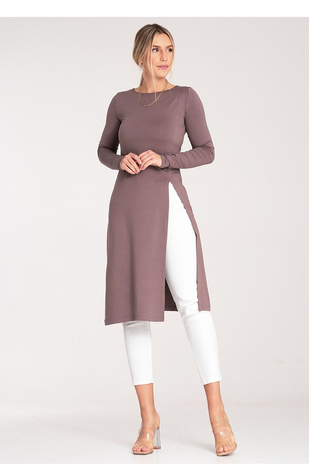   Tunika Model M1075 Brown - Figl 