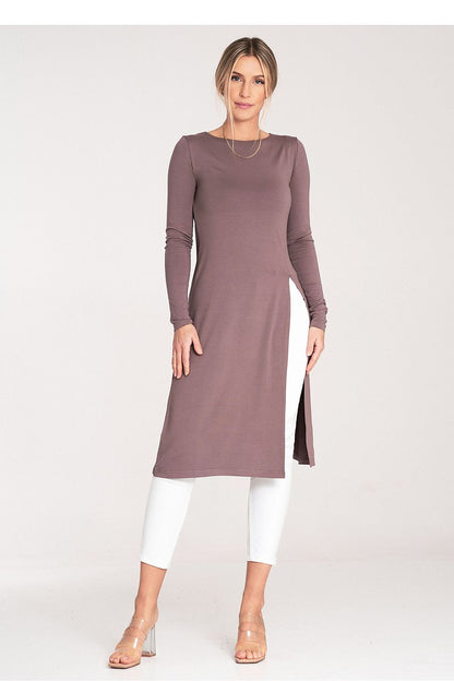   Tunika Model M1075 Brown - Figl 