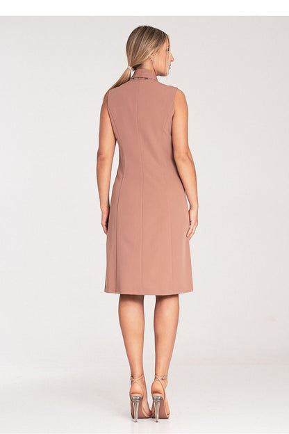  Sukienka Model M1067 Beige - Figl 