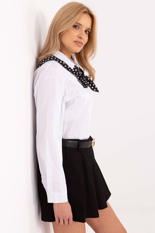   Koszula Damska Model DHJ-KS-20172.36P White - Italy Moda 