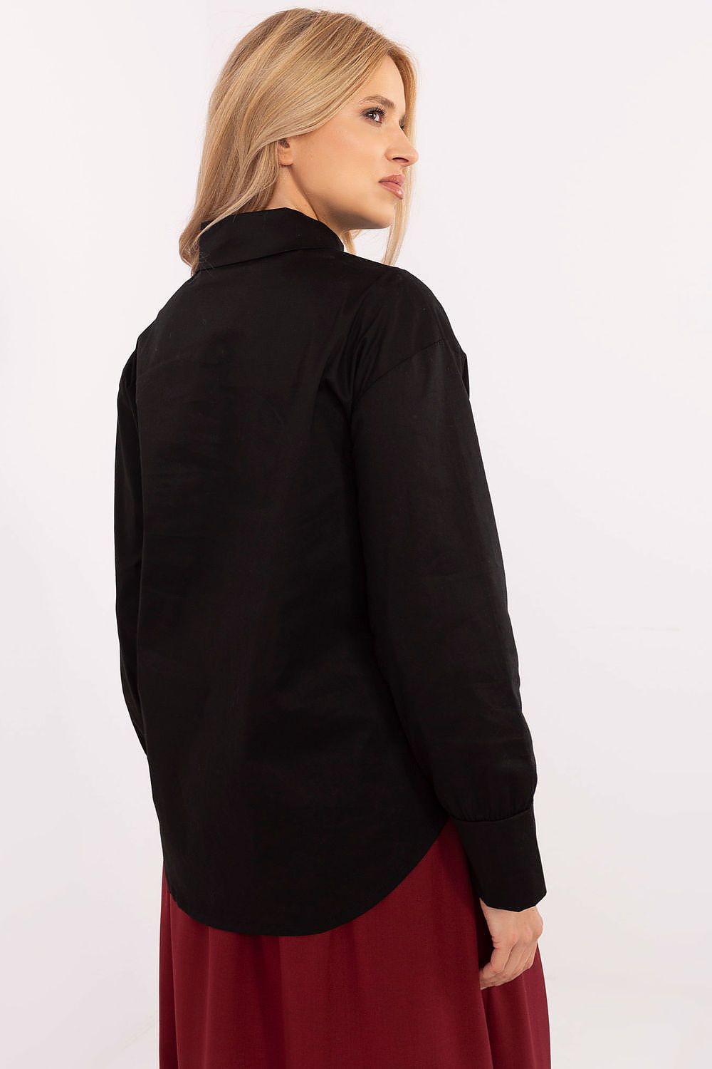   Koszula Damska Model MI-KS-C238.04 Black - Italy Moda 