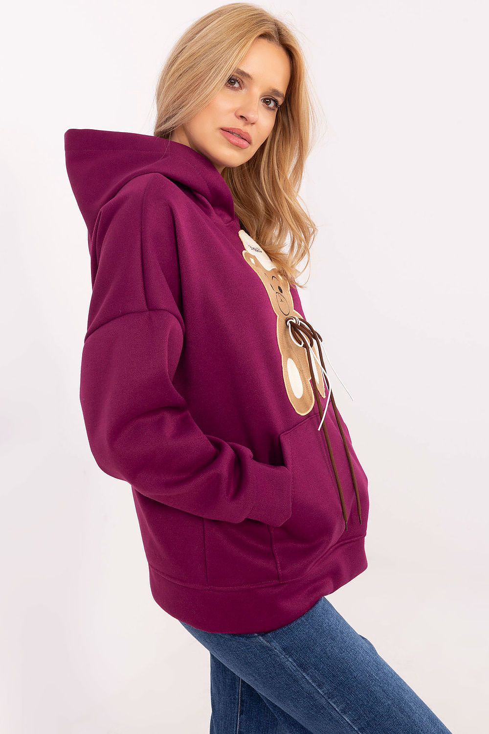   Bluza Damska Model DHJ-BL-A8695.65P Violet - Italy Moda 
