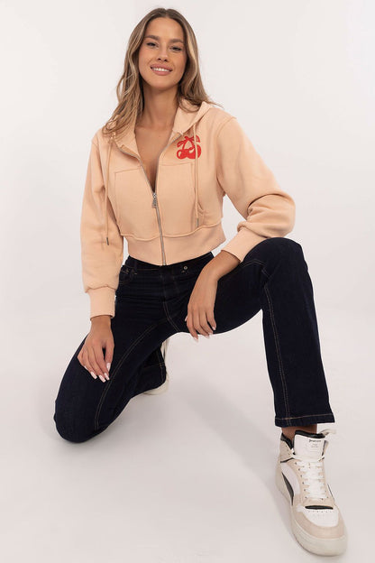   Bluza Damska Model CLM-BL-1331.02P Camel - Factory Price 