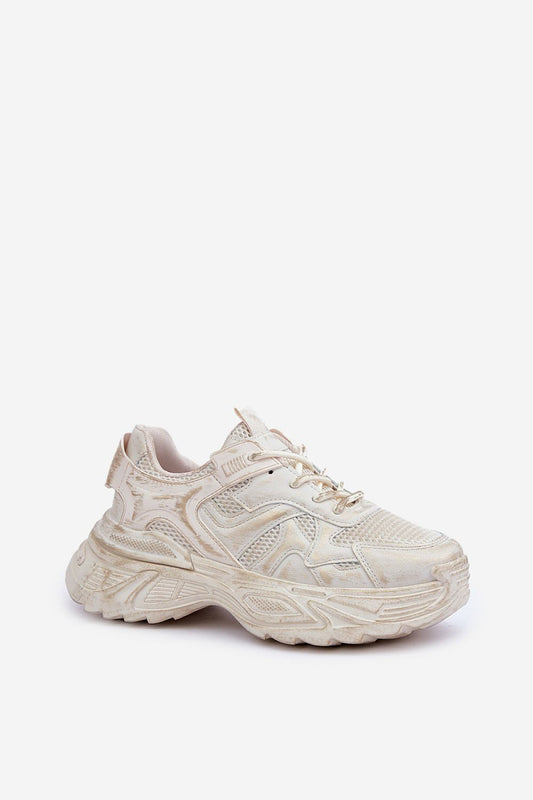   Buty Sportowe Model Seladwen 8952 Beige - Step in style 