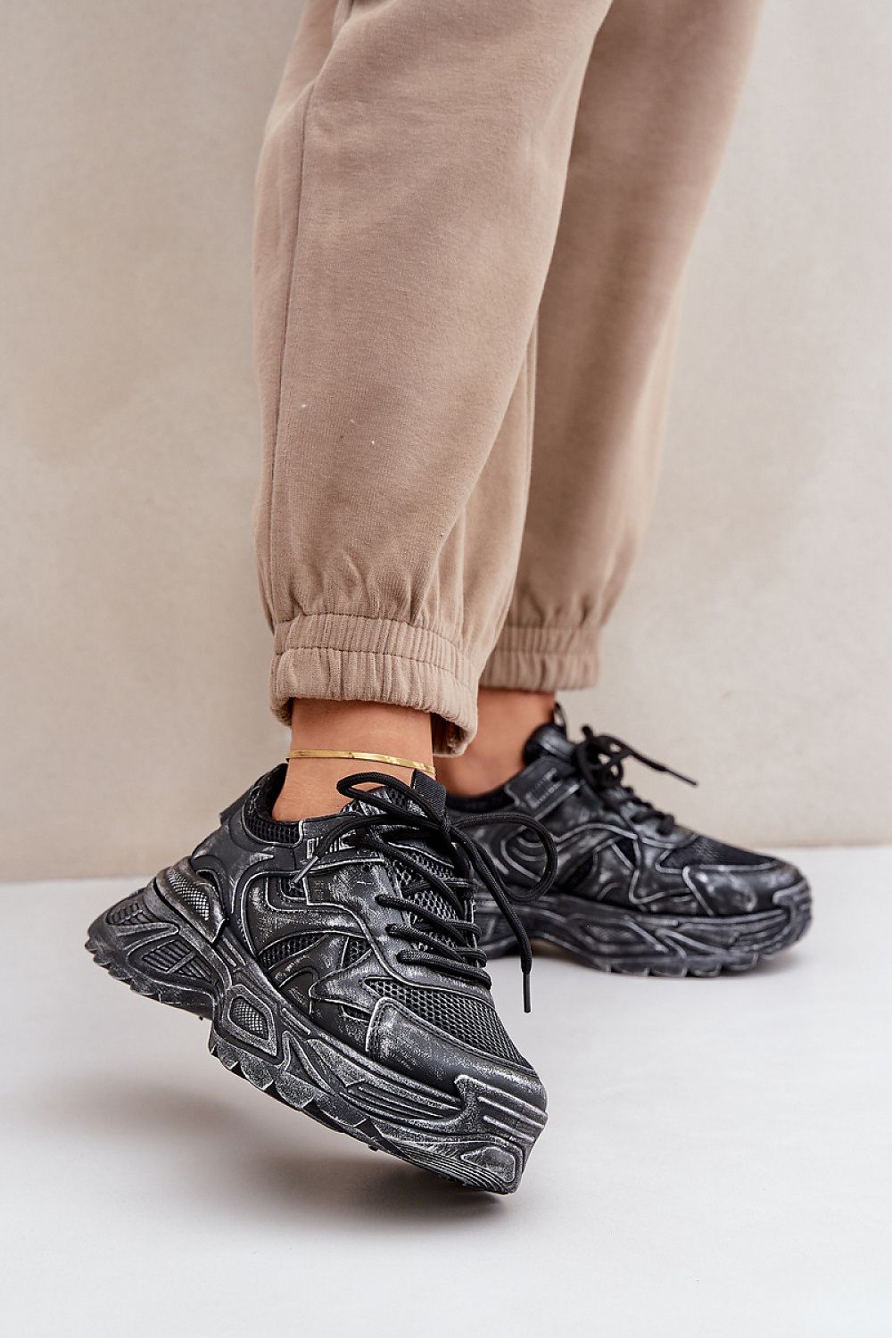   Buty Sportowe Model Seladwen 8952 Black - Step in style 