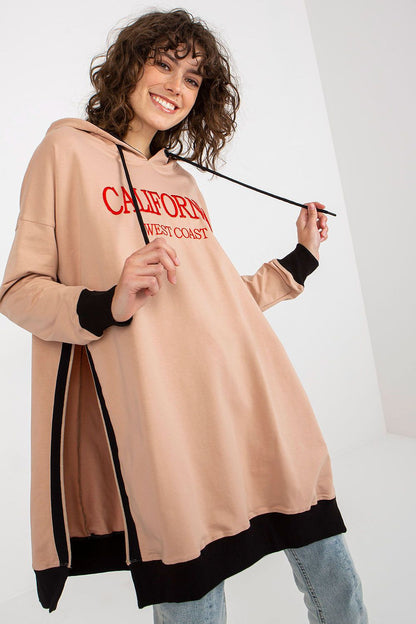   Bluza Damska Model VI-BL-327.70P Dark Beige - Factory Price 