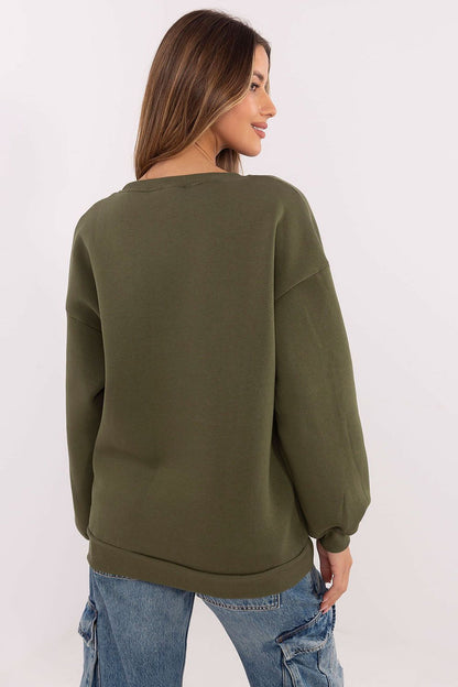   Bluza Damska Model EM-BL-617-15.51P Khaki - Factory Price 