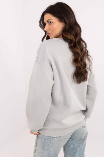   Bluza Damska Model EM-BL-617-15.55P Light Grey - Factory Price 