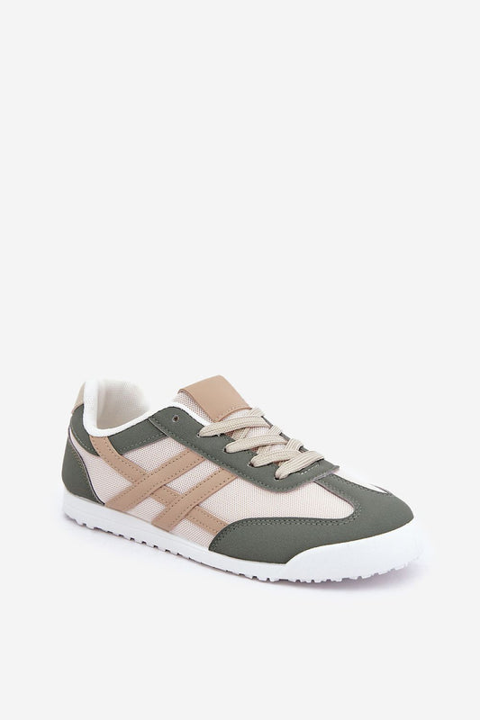   Trampki Model Eezore 9153 Beige/Green - Step in style 