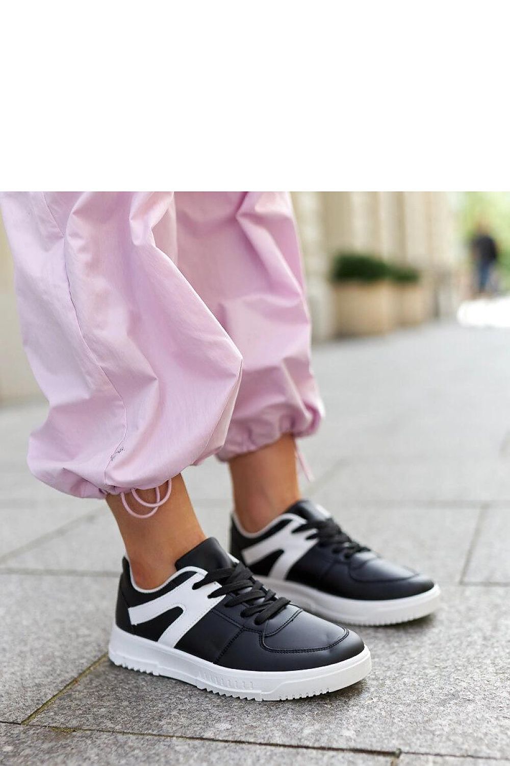   Czarne sneakersy sportowe Hagara - Solea 