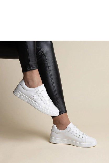   Białe sneakersy eko skóra Cathleen - Solea 