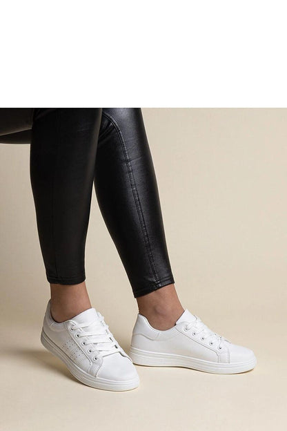   Białe sneakersy eko skóra Cathleen - Solea 
