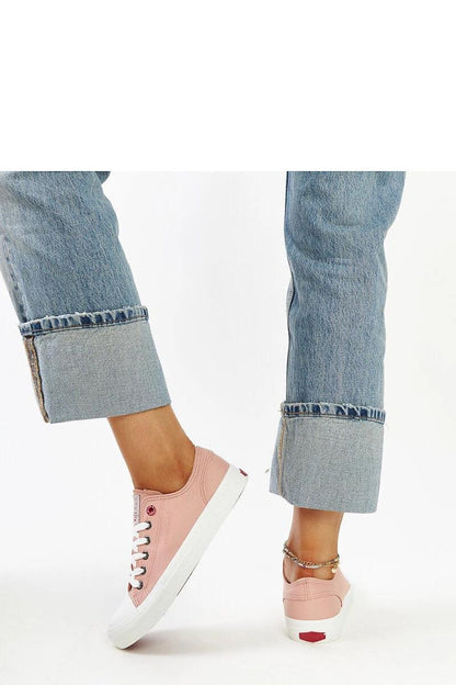   Różowe damskie trampki CROSS JEANS - Solea 