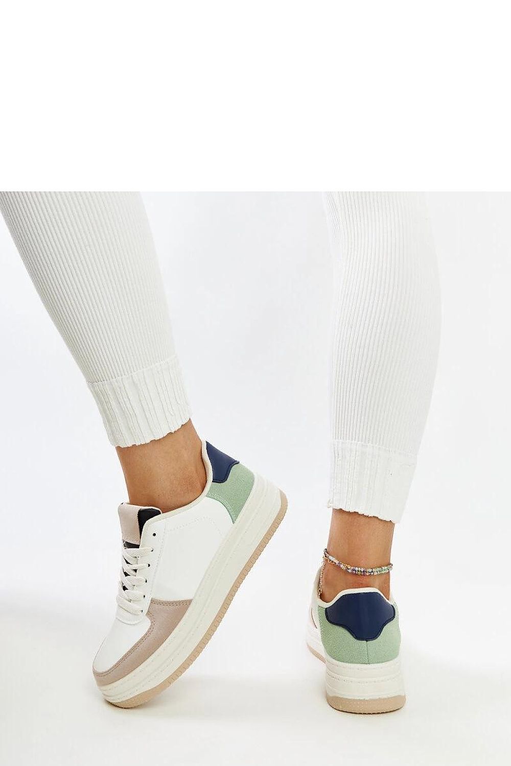   Wielokolorowe sneakersy na platformie Cvita - Solea 