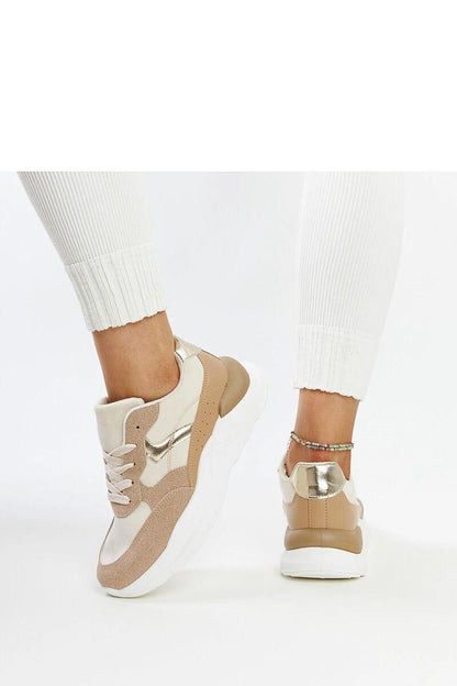   Brązowe sneakersy na platformie Nereida - Solea 