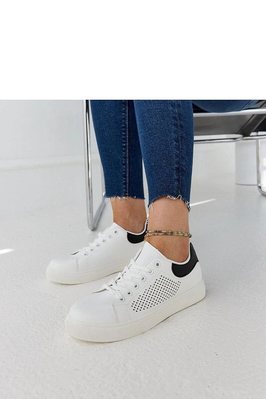   Białe ażurowe sneakersy Semhar - Solea 