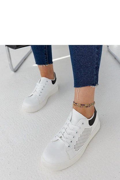   Białe ażurowe sneakersy Semhar - Solea 
