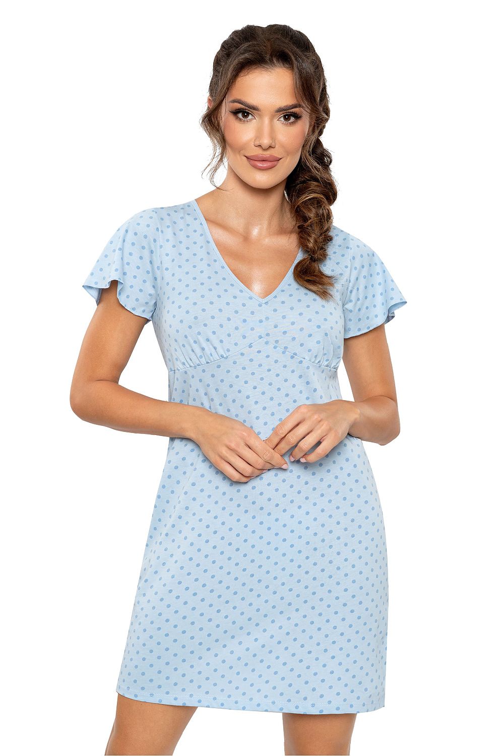  Koszulka nocna Koszulka Nocna Model SKY Blue - Donna 