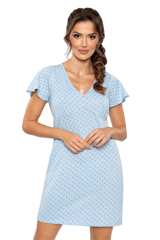  Koszulka nocna Koszulka Nocna Model SKY Blue - Donna 