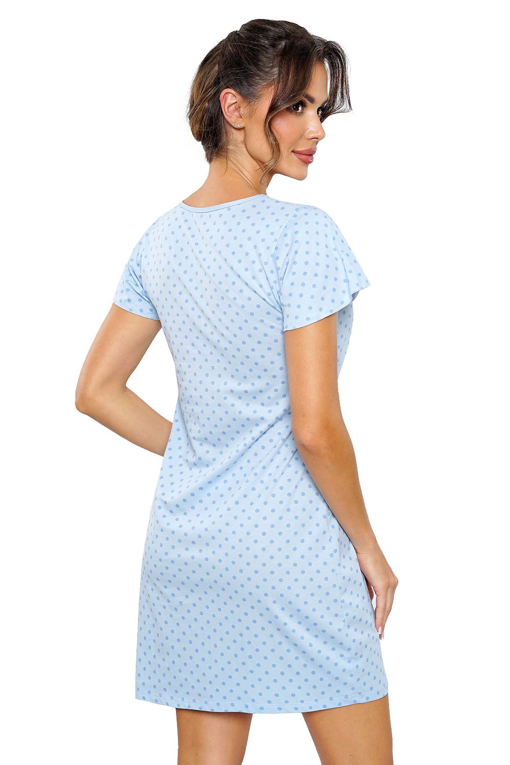  Koszulka nocna Koszulka Nocna Model SKY Blue - Donna 