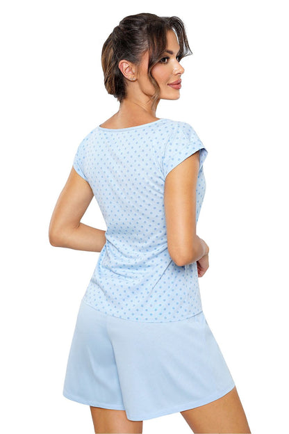  Piżama Damska Model SKY 1/2 Blue - Donna 
