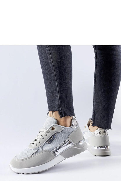   Szare brokatowe sneakersy Roganzuolo - Solea 
