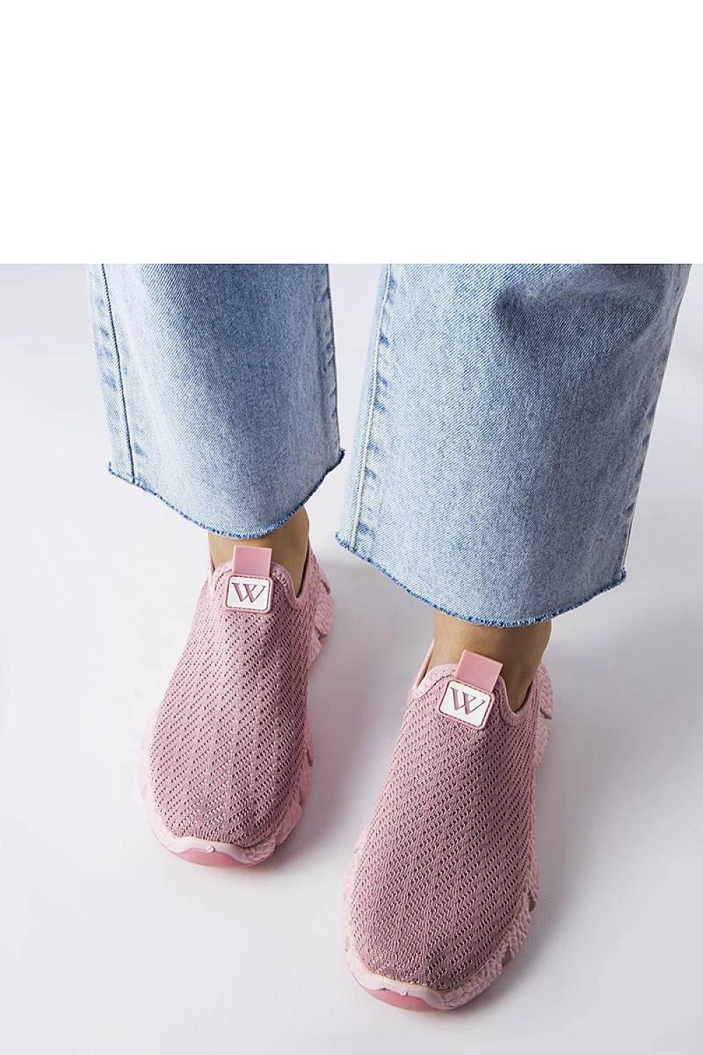   Różowe wsuwane sneakersy Yellville - Solea 