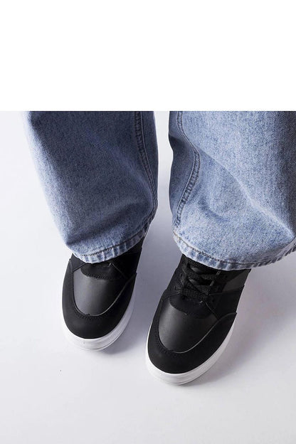   Czarne sneakersy na koturnie CinqMars - Solea 