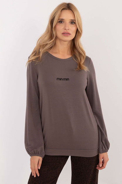   Bluzka Model RV-BZ-A-162.96 Brown - Relevance 