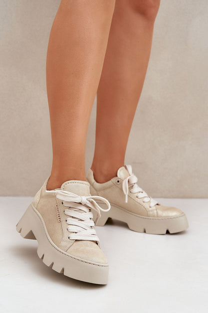   Buty Sportowe Model CheBello 4632 Gold - Step in style 