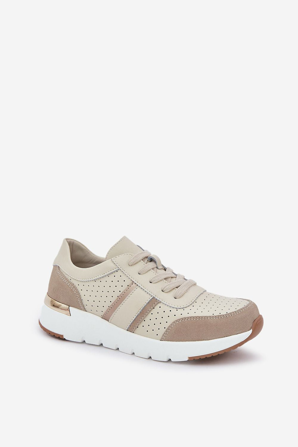   Buty Sportowe Model Norlexia 25SP32-8485 Beige - Step in style 