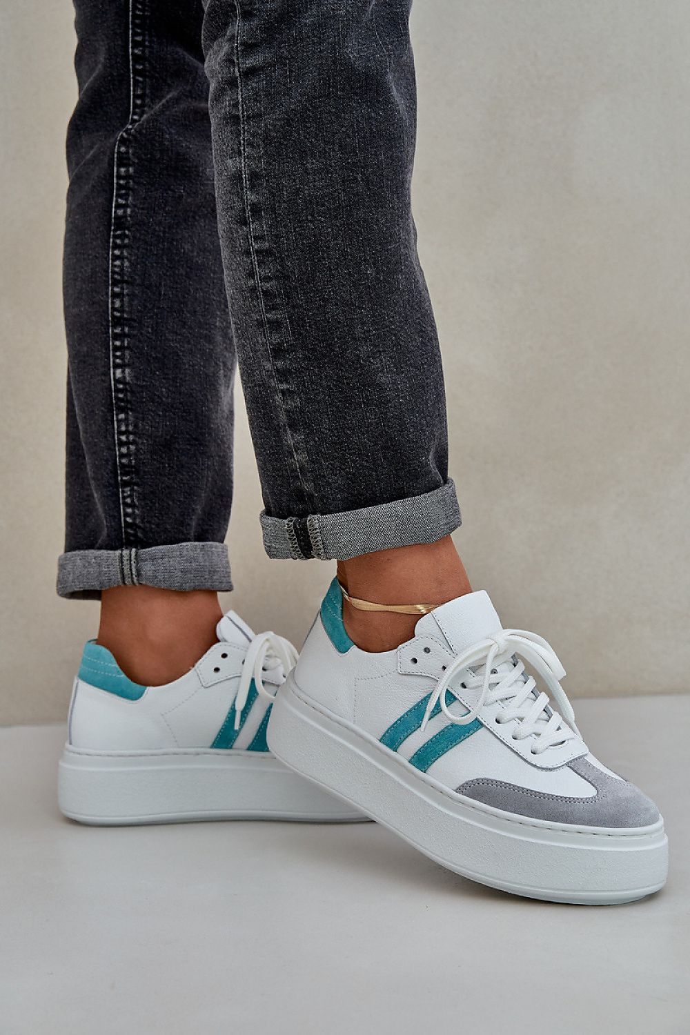   Buty Sportowe Model Zazoo N1068S8 White - Step in style 