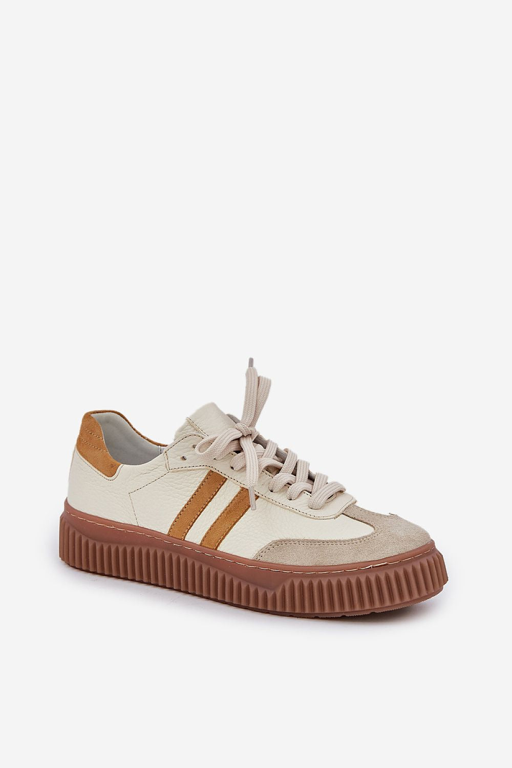   Buty Sportowe Model Zazoo N1068S6 Beige - Step in style 