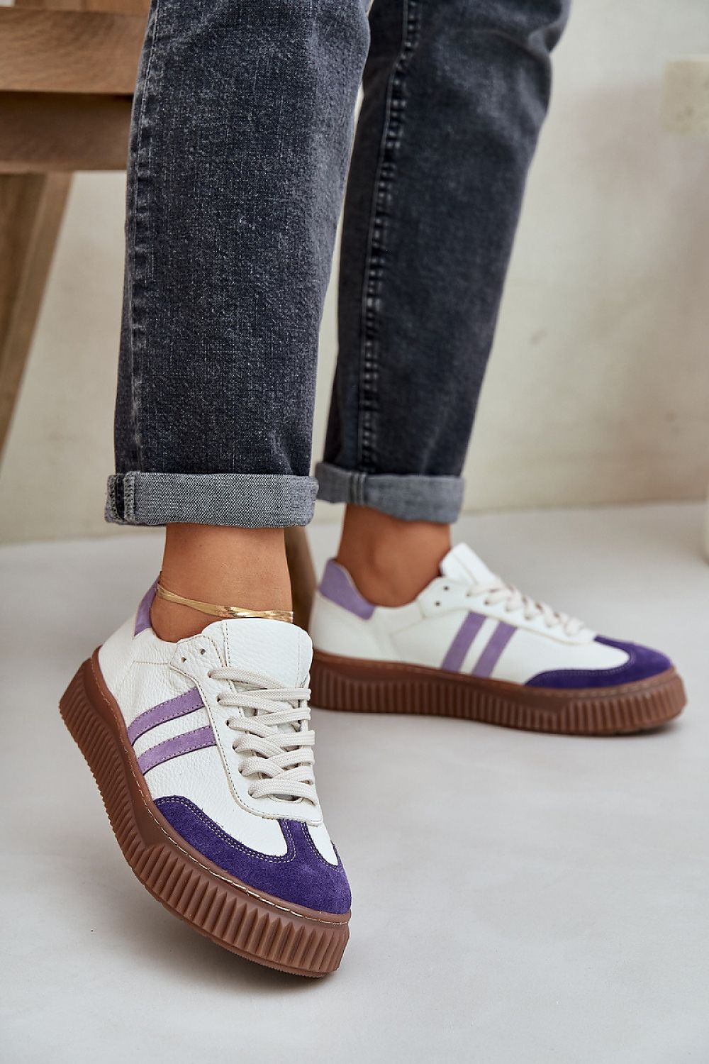   Buty Sportowe Model Zazoo N1068S6 White - Step in style 