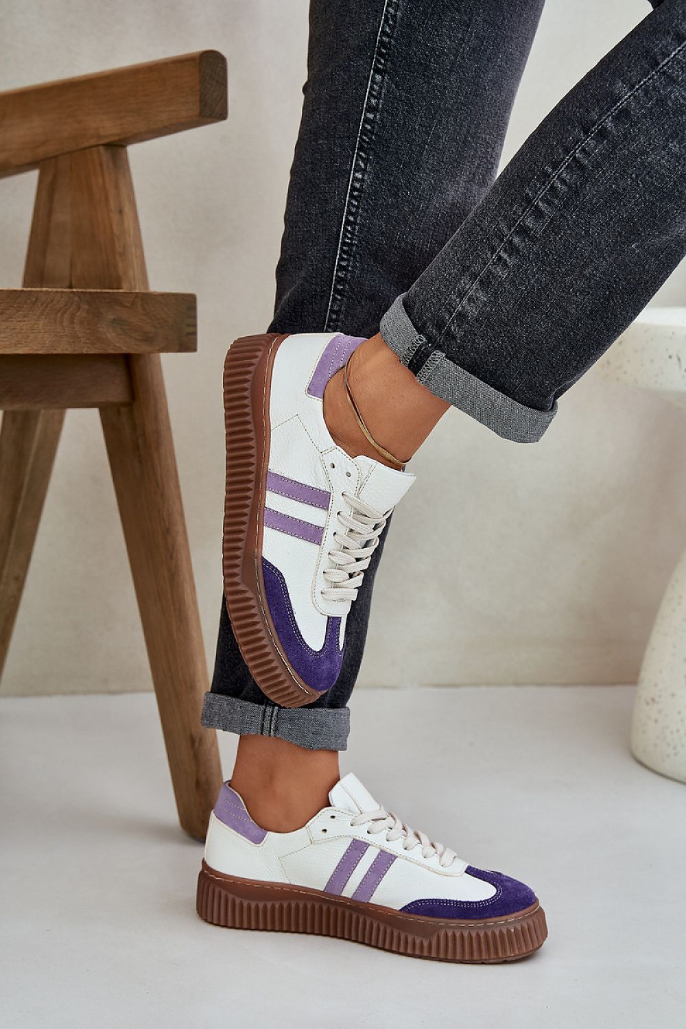   Buty Sportowe Model Zazoo N1068S6 White - Step in style 