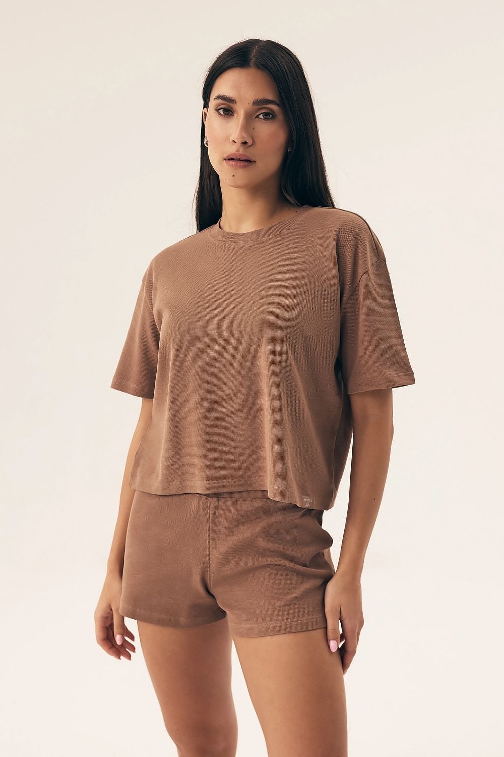  Piżama Damska Model Nilsa 42780-84X Brown - Henderson 