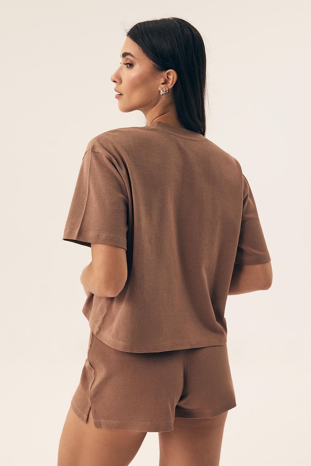  Piżama Damska Model Nilsa 42780-84X Brown - Henderson 