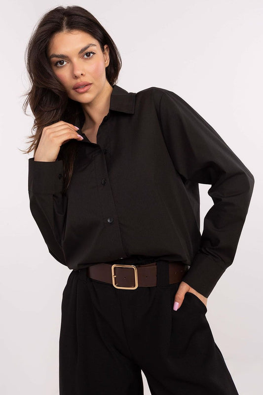   Koszula Damska Model LK-KS-509504.86 Black - Lakerta 