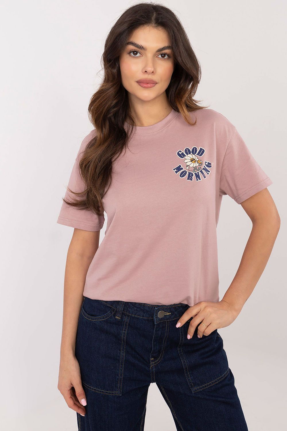   Tshirt Damski Model D12022AC02645F Dark Pink - Sublevel 
