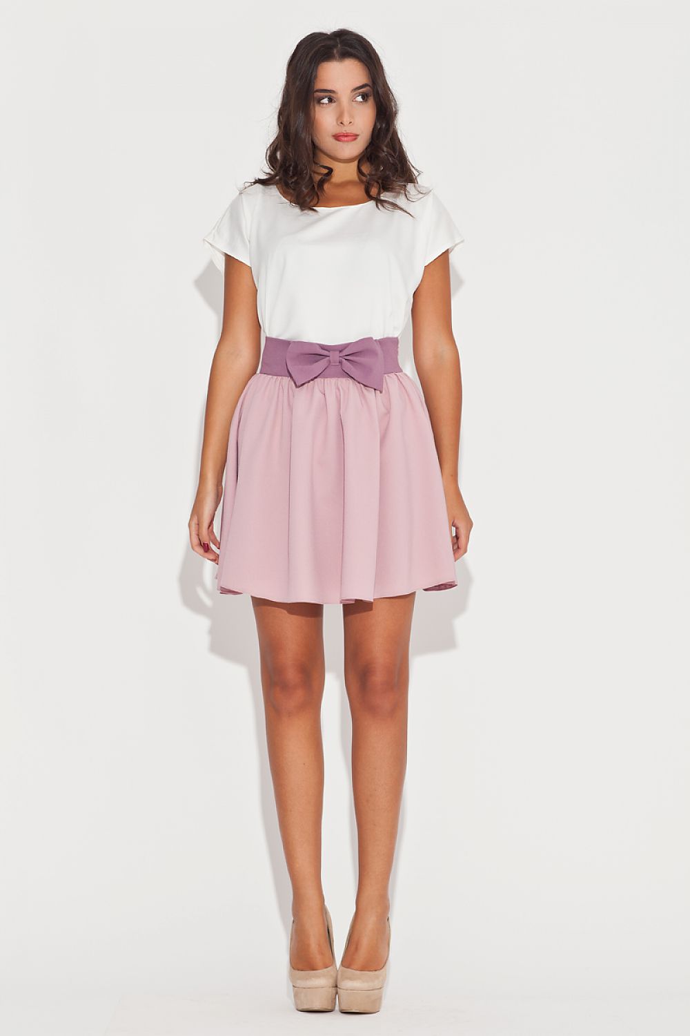  Spódnica Model K056 Pink - Katrus 