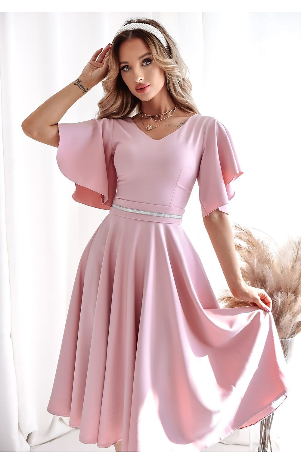   Sukienka Model Luna 000103. Dirty Pink - With You 