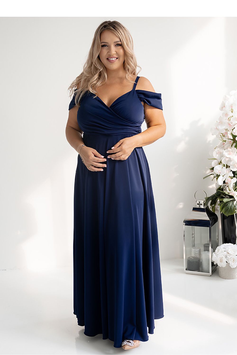  Sukienka Model Walentina 0011171. Navy - With You 