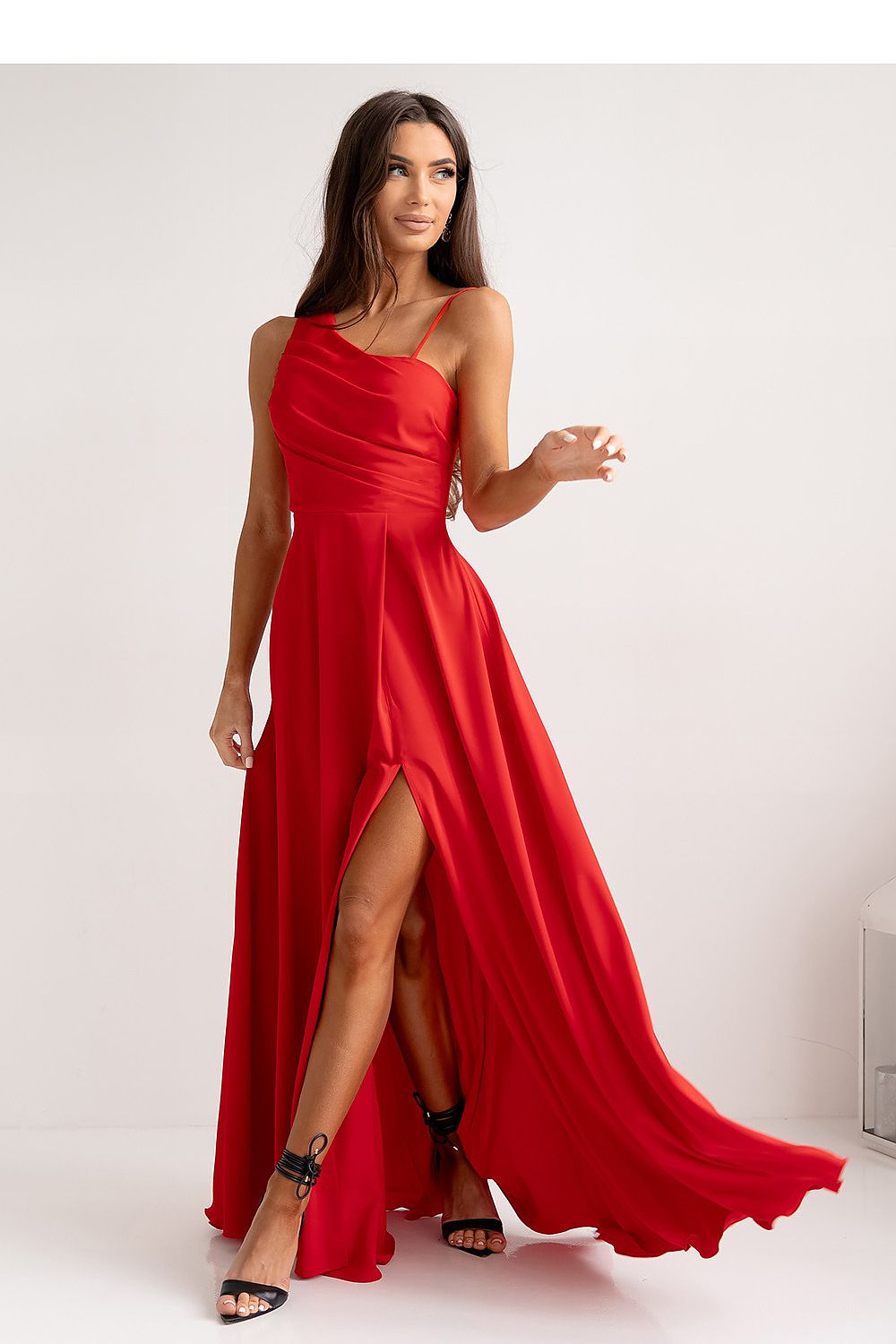  Sukienka Model Monako 001420. Red - With You 