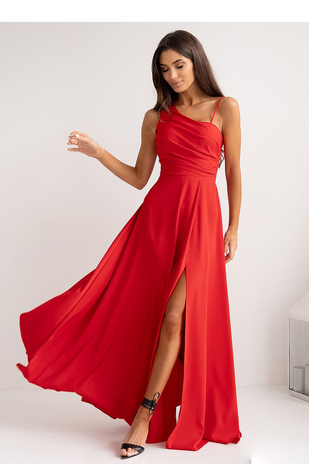  Sukienka Model Monako 001420. Red - With You 