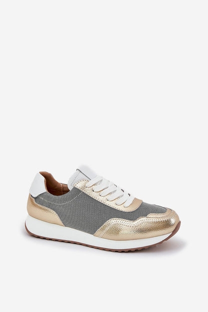   Buty Sportowe Model DA LR51-847 Gold - Step in style 