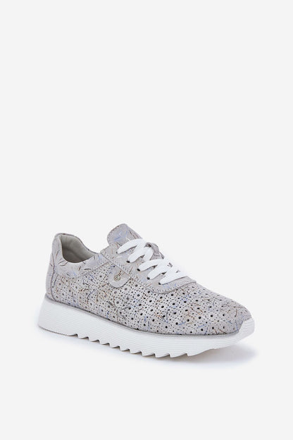   Buty Sportowe Model DA LR51-635 Silver - Step in style 