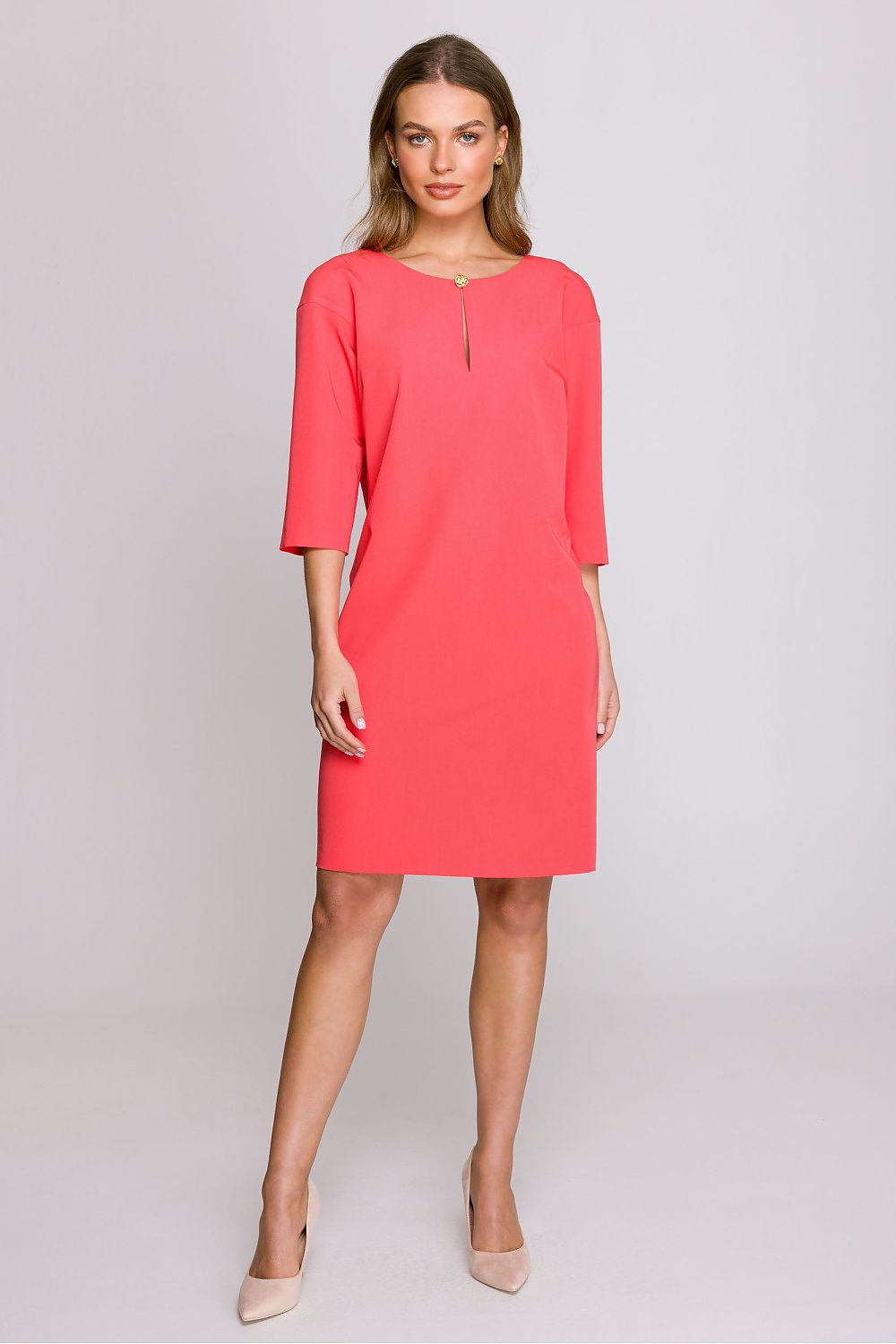  Sukienka Model S394 Coral - Stylove 